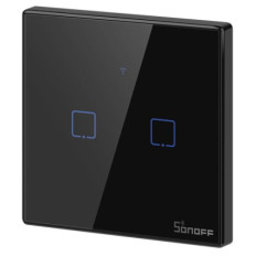 SONOFF pametno stensko stikalo Wi-Fi dvojno T3EU2C-TX