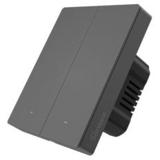 SONOFF pametno stensko stikalo Wi-Fi M5-2C-80, dvojno
