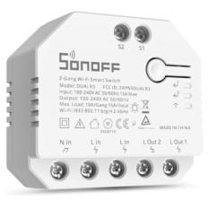 SONOFF pametno stikalo Wi-Fi 2-kanalni, nadzor motorja za rolete DUAL3