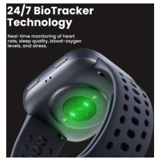Amazfit Bip 6 pametna ura – AMOLED zaslon, GPS, črna