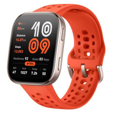 Amazfit Bip 6 pametna ura – AMOLED zaslon, GPS, rdeča