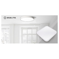 Stropna LED luč, kvadrat, 48W OPAL+ daljinski upravljalec
