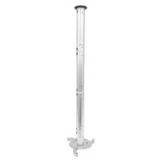 Stropni nosilec za projektor 13-106 cm MANHATTAN, do 10 kg, naklon ±10°, aluminij, srebrne barve