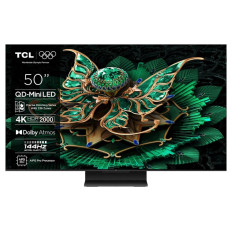 TCL 4K QD-Mini LED HDR PREMIUM 50C71K, Google TV, 144Hz, Dolby Atmos