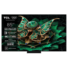 TCL 4K QD-Mini LED HDR PREMIUM 85C71K, Google TV, 144Hz, Ozvočeno z Bang & Olufsen