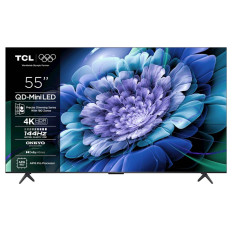 TCL 4K QD-Mini LED TV 55C69K, Google TV, 144Hz, Onkyo zvok z Dolby Atmos