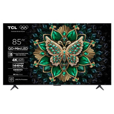 TCL 4K QD-Mini LED TV 85C61K, Google TV, 144Hz, Onkyo zvok z Dolby Atmos