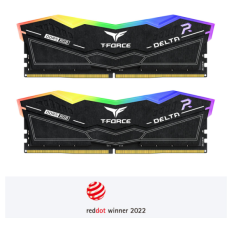 Teamgroup DELTA RGB 32GB Kit (2x16GB) DDR5-6400 DIMM PC5-51200 CL38, 1.35V