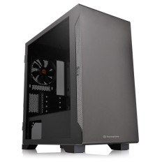 THERMALTAKE S100 Micro-ATX okno črno ohišje