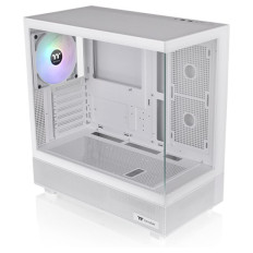 THERMALTAKE View 270 TG ARGB Snow Mid-ATX okno belo ohišje
