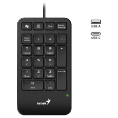 Tipkovnica Genius NumPad 125,USB-A,Black