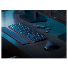 Tipkovnica Logitech brezžična desktop MX Keys S Plus SLO gravura