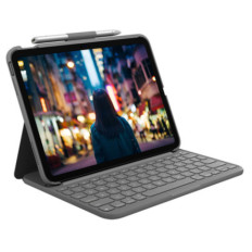 Tipkovnica Logitech Slim Folio za iPad 10. gen siva SLO gravura (920-011429)
