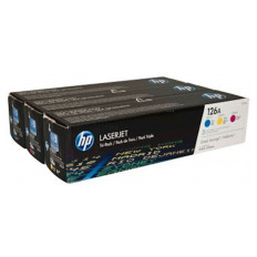TONER HP 126A BARVNI CYAN, MAGENTA, RUMEN TRI PACK 3X 1.000 STRANI