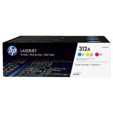 TONER HP 312A CYAN, MAGENTA, RUMENA TRI PACK ZA LJ PRO MFP M476DN