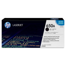 TONER HP 650A ČRN ZA LJ CP5525
