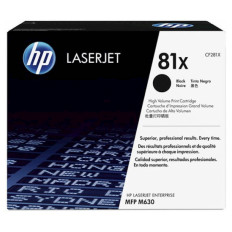 TONER HP 81X ČRN ZA LJ ENTERPRISE MFP M630