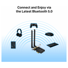 Tp-Link AX3000 Wi-Fi 6 Bluetooth 5.0 PCIe Adapter