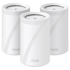 TP-LINK Deco BE65 (3-pack) BE9300 Tri-Band 2,5Gb Wi-Fi7 Mesh brezžični usmerjevalnik router / dostopna točka