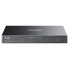 TP-LINK Omada ES210GP 10-port 8x Gigabit 8x PoE+ RJ45 1x Gigabit SFP 1x Gigabit SFP/RJ45 Combo managed mrežno stikalo switch