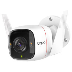 TP-LINK Tapo C320WS dnevna/nočna 4MP 2K QHD IP66 WiFi bela zunanja nadzorna kamera