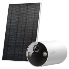 TP-LINK Tapo C410 KIT WiFi 2K 3MP zunanja brezžična baterijska solarni panel bela nadzorna kamera