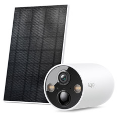 TP-LINK Tapo C425 KIT Smart WiFi 2K QHD 4MP zunanja brezžična baterijska solarni panel bela nadzorna kamera
