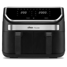 Ufesa digitalni zračni cvrtnik z dvojno posodo 9L Thunder 1700W