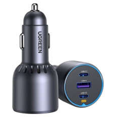 Ugreen 75W 3-portni avtomobilski polnilec