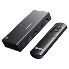 Ugreen HDMI stikalo 4K@60Hz, razdelilnik 3 v 1 s HDR+ podporo