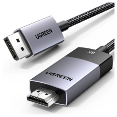Ugreen kabel DisplayPort v HDMI 8K@60Hz - 1M