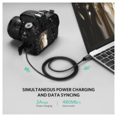 Ugreen kabel USB-C 2.0 (M) na Mini USB 5Pin moški - polybag