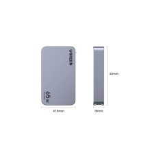 Ugreen Nexode Pro 65W 3 portni ultra-slim USB Gan polnilnik