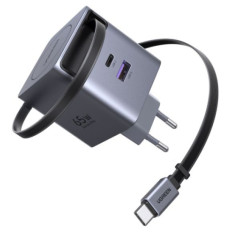 Ugreen Retractable 65W GaN USB-C polnilec