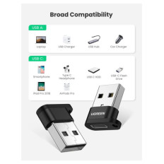 Ugreen ultra majhen adapter USB-A v USB-C
