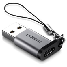 Ugreen USB 3.0-A na USB-C adapter siv - blister