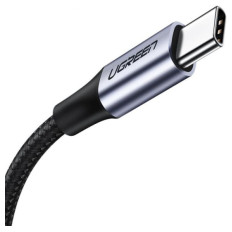 UGREEN USB A 2.0 na USB 3.0 tip C kabel 1.5m (črn) - polybag