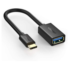 Ugreen USB-C (M) na USB 3.0 (Ž) OTG kabel črn - polybag