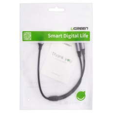 Ugreen USB-C na 3.5 mm avdio 2x 25cm - polybag