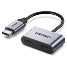 UGREEN USB-C v dvojni USB-C Adapter 2v1 - box