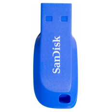 USB DISK SANDISK 16GB CRUZER BLADE MODRA, 2.0, moder, brez pokrovčka