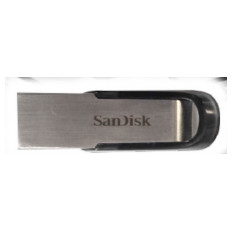 USB DISK SANDISK 16GB ULTRA FLAIR, 3.0, srebrn, kovinski, brez pokrovčka