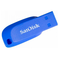 USB DISK SANDISK 32GB CRUZER BLADE MODRA, 2.0, moder, brez pokrovčka