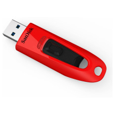 USB DISK SANDISK 32GB ULTRA RDEČA, 3.0, rdeč, brez pokrovčka
