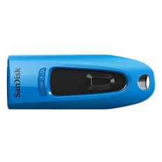 USB DISK SANDISK 64GB ULTRA MODRA, 3.0, moder, brez pokrovčka