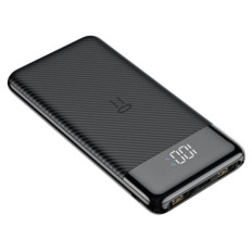 VEGER L11 PowerBank 10000 mAh LCD, črn