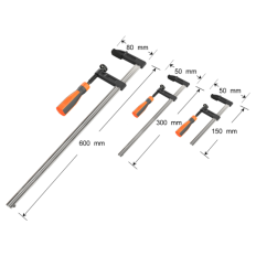 VonHaus 13 delni set F mizarskih spon 