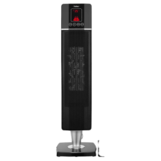 VonHaus 2000 W premium oscilacijski keramični PTC grelec črn 2514041