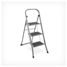 VonHaus 3 polična jeklena lestev