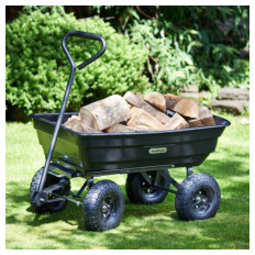 VonHaus 75L vrtni voziček 